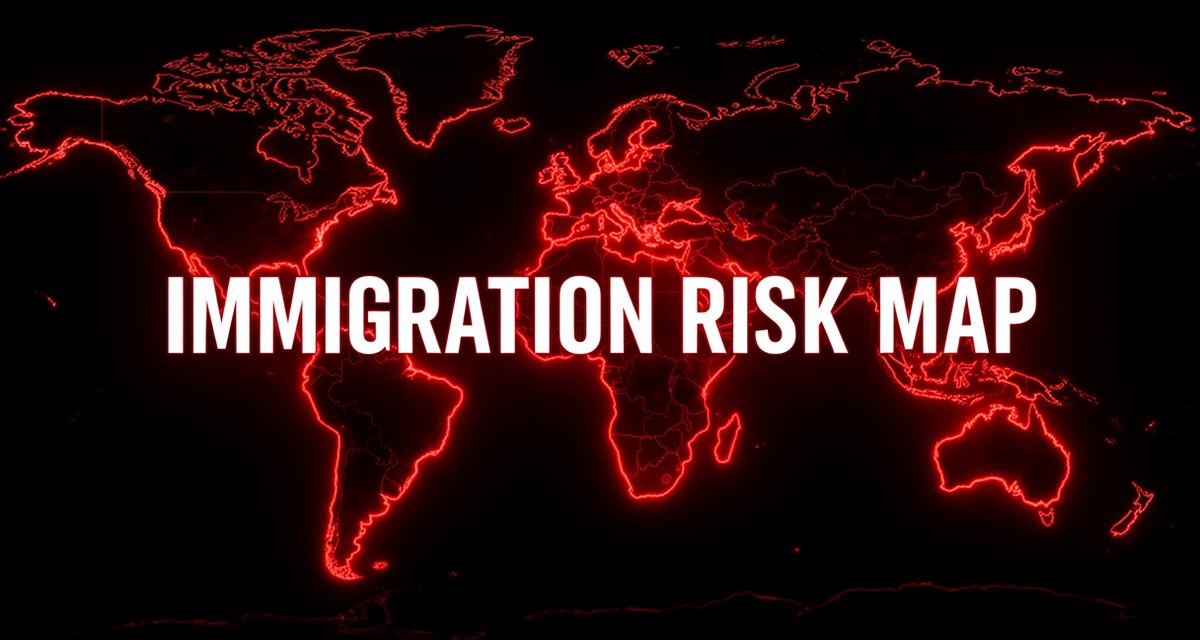 Radar Riskmap Risk Radar Now | Australian Immigration Risk Map